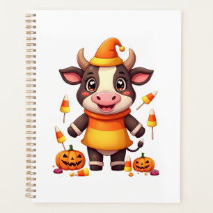 Candy Corn Cow Planner