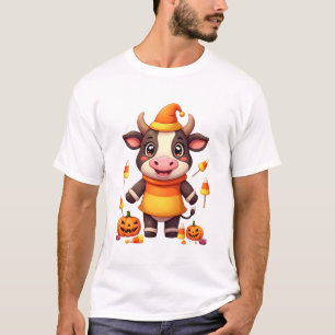 Candy Corn Cow T-Shirt