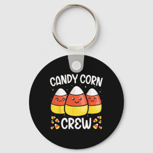 Candy Corn Crew Halloween Costume Men Women Friend Key Ring