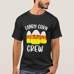 Candy Corn Crew Halloween Costume Men Women Friend T-Shirt