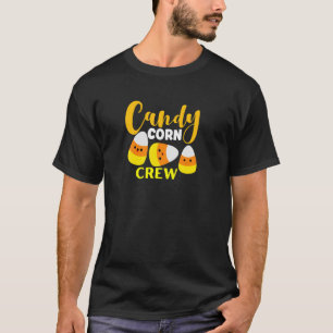 Candy Corn Crew Halloween Costume Women Men Friend T-Shirt