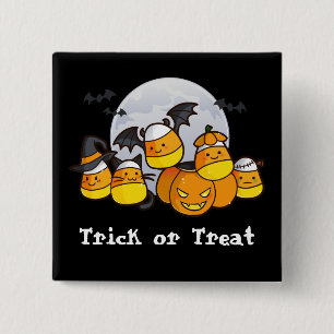 Candy Corn Critters 15 Cm Square Badge