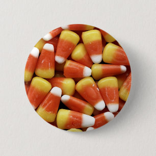 Candy Corn Customisable Buttons