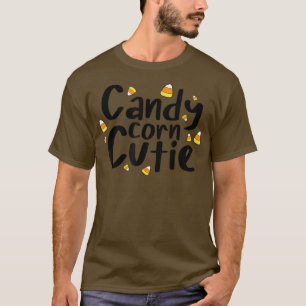 Candy Corn Cutie Funny Halloween  T-Shirt