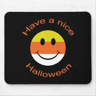 Candy Corn Face Mouse Mat