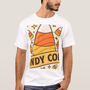 Candy Corn Fan Club Sweetest Season Stamp T-Shirt