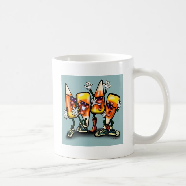 Candy Corn Gang Coffee Mug (Right)