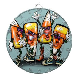 Candy Corn Gang Dartboard