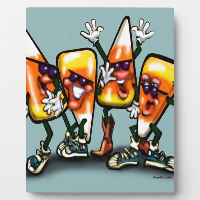 Candy Corn Gang Plaque (Front)
