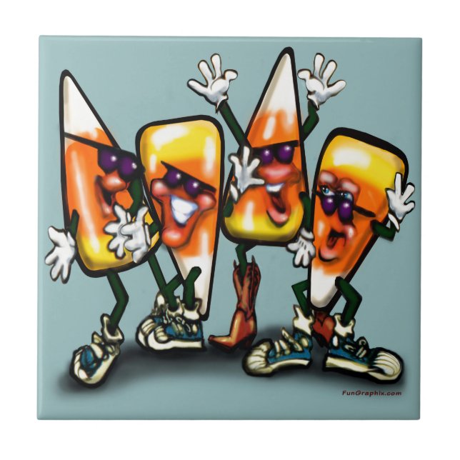 Candy Corn Gang Tile (Front)