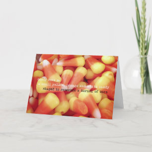 CANDY CORN Greeting Card