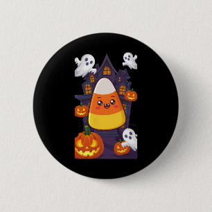 Candy Corn Halloween Costume 6 Cm Round Badge
