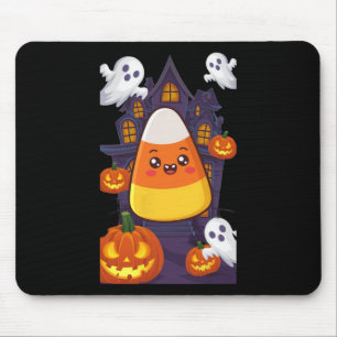 Candy Corn Halloween Costume Mouse Mat