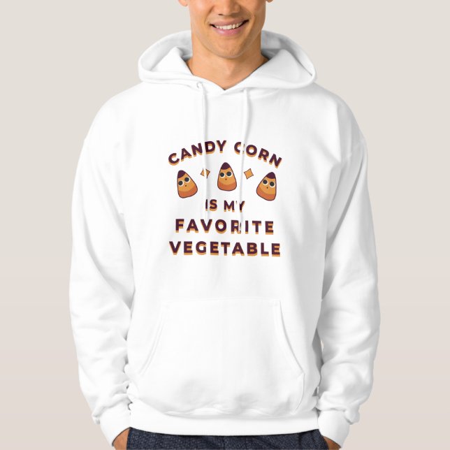 Candy Corn Halloween Hoodie (Front)