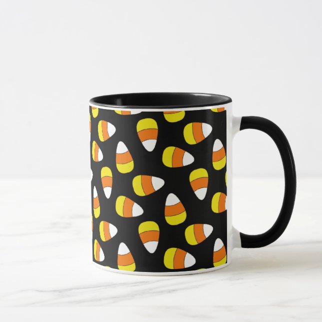 Candy Corn Halloween Mug (Right)
