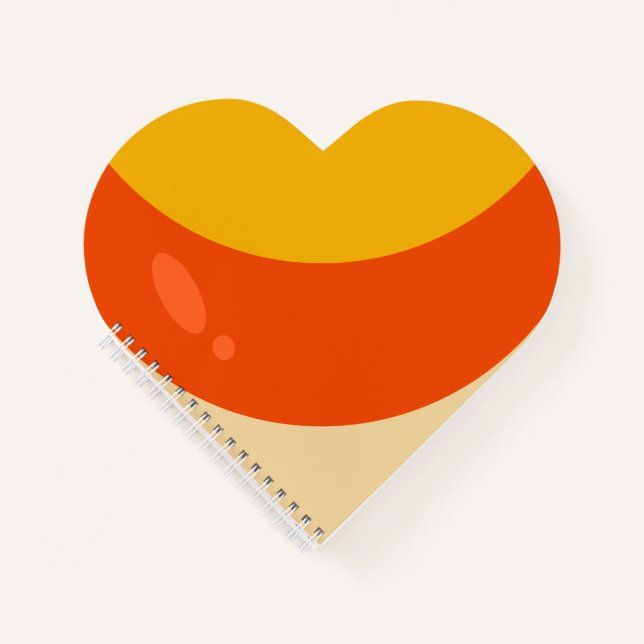 Candy Corn Halloween Notebook (Front)