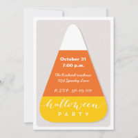 Candy Corn Halloween Party