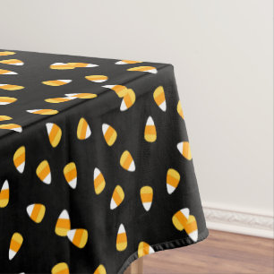 Candy Corn Halloween Party Tablecloth