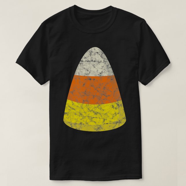 Candy Corn Halloween  T-Shirt (Design Front)