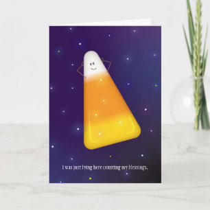 Candy Corn Happy Fall Y'all Greeting Card