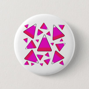 Candy Corn in Pinks 6 Cm Round Badge