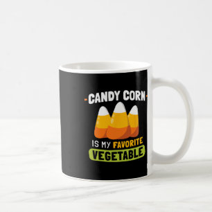 Candy Corn Is My Favourite Vegetable Funny Hallowe Coffee Mug