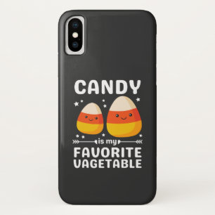 Candy Corn Is My Favourite Vegetable Halloween iPhone X Case