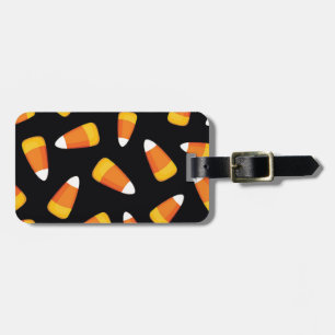 Candy Corn Luggage Tag
