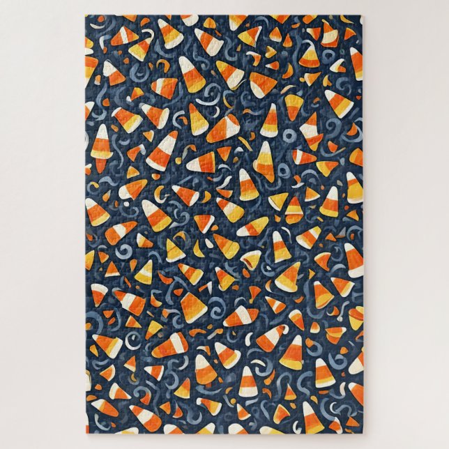 Candy Corn Madness Jigsaw Puzzle (Vertical)