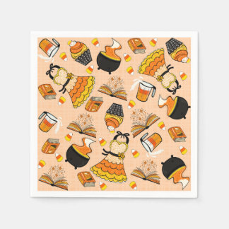 Candy Corn Magic Cocktail napkins