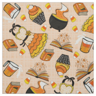 Candy Corn Magic Fabric