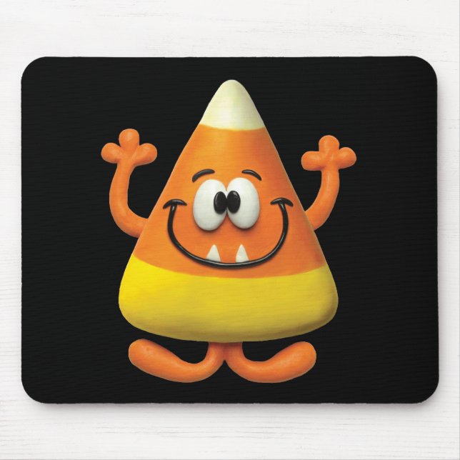 Candy Corn Monster Mouse Mat (Front)