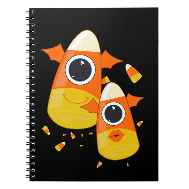 Candy Corn Monsters Notebook (Front)