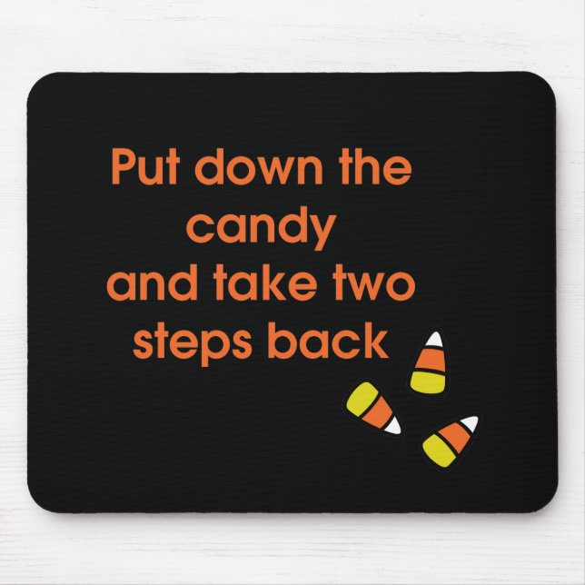 Candy Corn Mouse Mat (Front)
