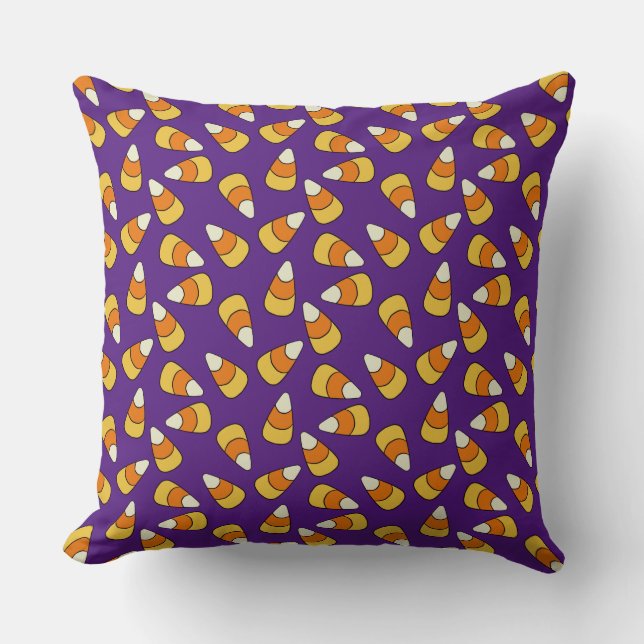 Candy Corn Pattern Cushion (Front)