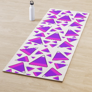 Candy Corn Pink & Purple Yoga Mat