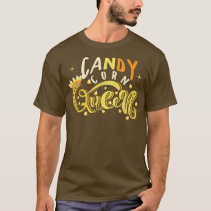 Candy Corn Queen Halloween Costume  T-Shirt