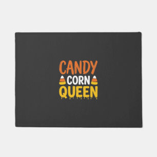 Candy Corn Queen Halloween Graphic_1 Doormat