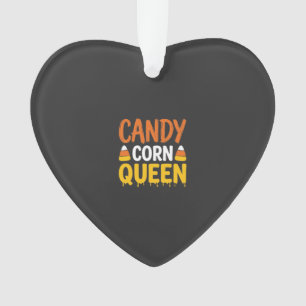 Candy Corn Queen Halloween Graphic_1 Ornament