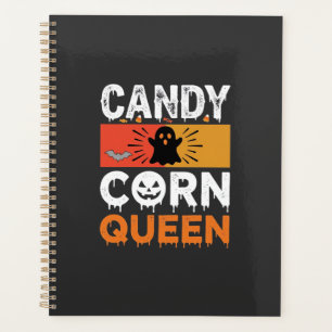 Candy Corn Queen Halloween SVG Design Planner