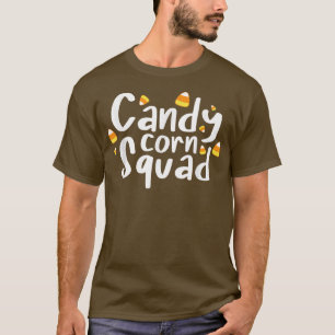 Candy Corn Squad Funny Halloween  T-Shirt