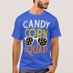 Candy Corn Squad Halloween Party Sunglasses Friend T-Shirt