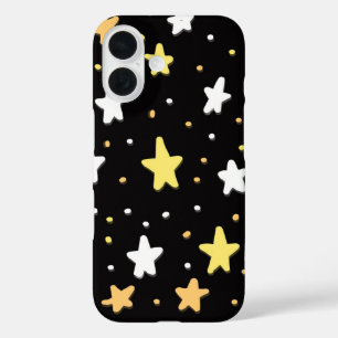 Candy Corn Stars iPhone 16 Case