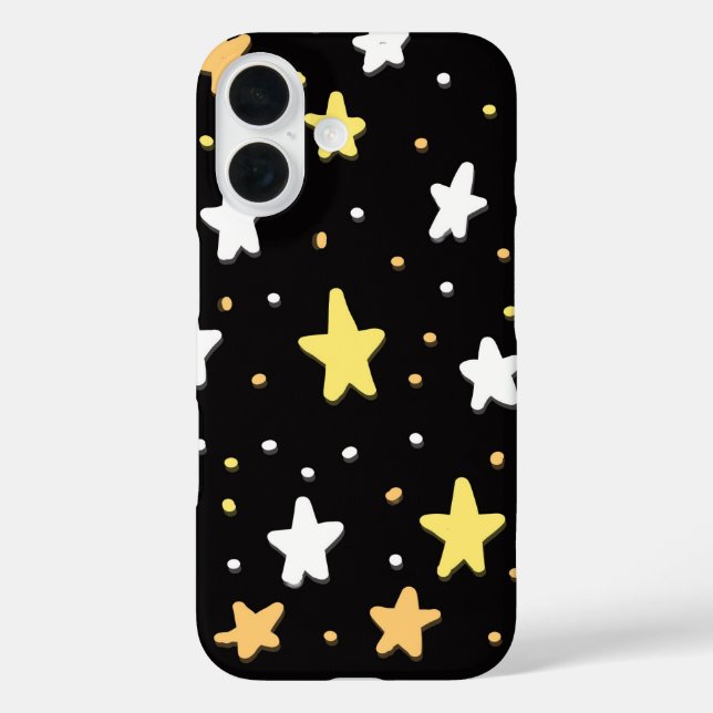 Candy Corn Stars Case-Mate iPhone Case (Back)