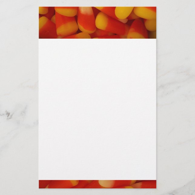 CANDY CORN STATIONARY STATIONERY (Front)