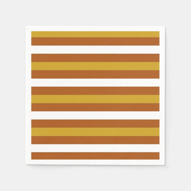 Candy Corn Stripes Napkin (Front)