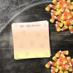 Candy Corn To Do Custom Post it Notes