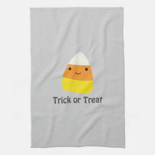 Candy corn - Trick or treat Tea Towel