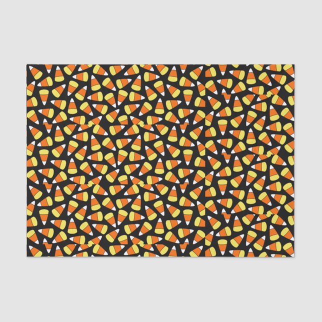 Candy Corns Tissue Paper (Front)