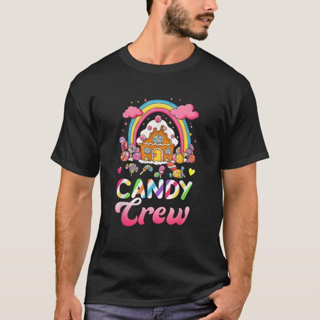 Candy Costume Candy Crew Decorations Sweetie Candy T-Shirt (Front)